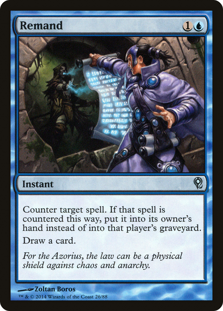 Remand (DDM-026) [Misc] Duel Decks: Jace vs. Vraska MTG Single Wizards of the Coast
