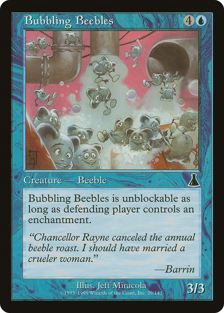 Bubbling Beebles (UDS-029) [Urza's Destiny] Foil MTG Single Wizards of the Coast