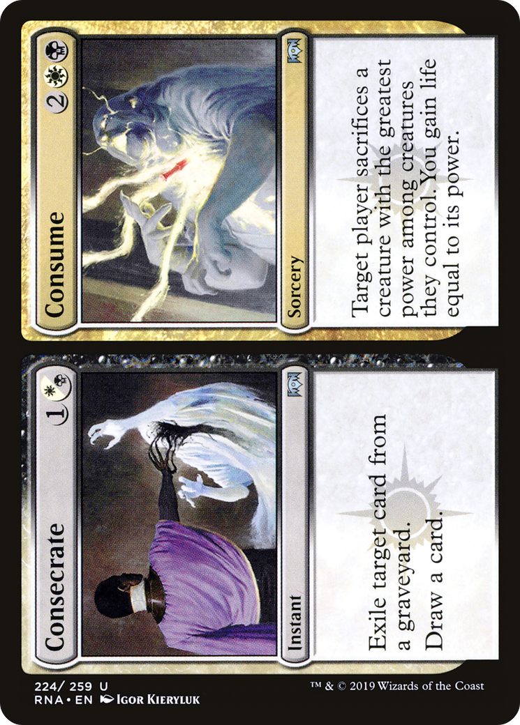 Consecrate // Consume (RNA-224) [Ravnica Allegiance] Foil MTG Single Wizards of the Coast