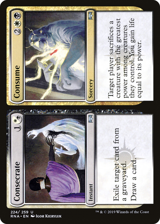 Consecrate // Consume (RNA-224) [Ravnica Allegiance] MTG Single Wizards of the Coast