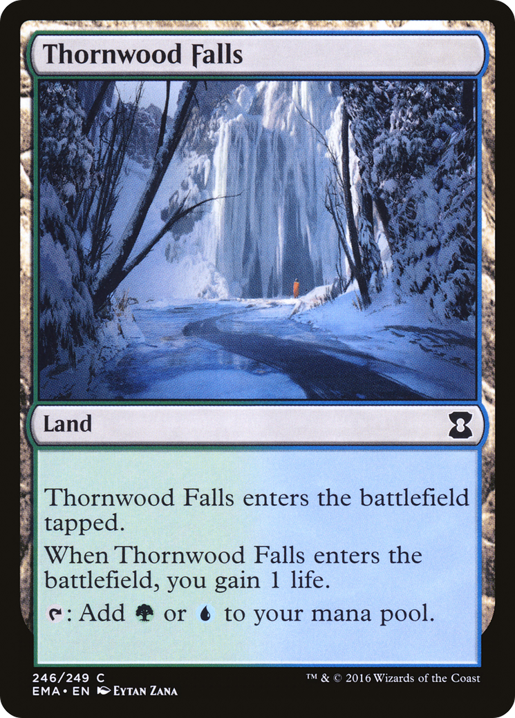 Thornwood Falls (EMA-246) [Eternal Masters] Foil MTG Single Wizards of the Coast