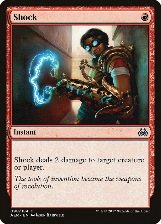 Shock (AER-098) [Aether Revolt] Foil MTG Single Wizards of the Coast