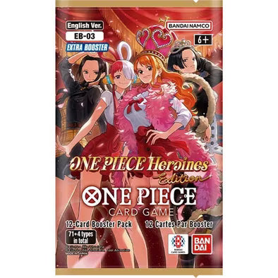 One Piece: Heroines Edition - Booster Pack [EB03] (In-Store Pickup Only) Japanese One Piece Sealed Bandai