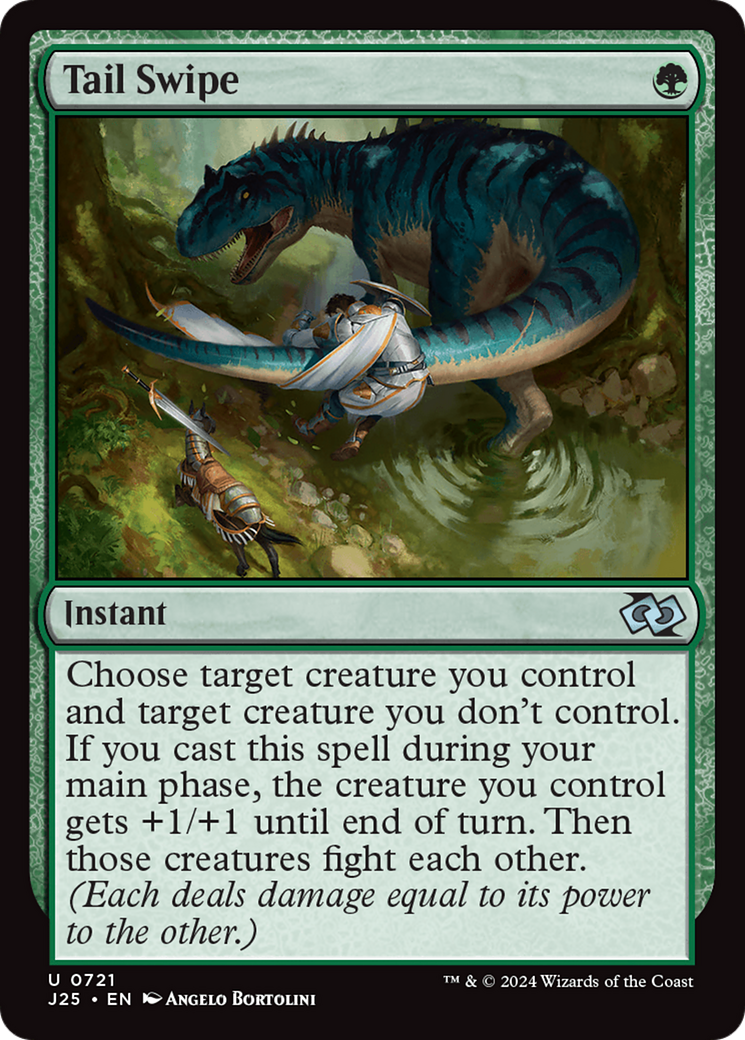 Tail Swipe (J25-721) [Foundations Jumpstart] MTG Single Wizards of the Coast