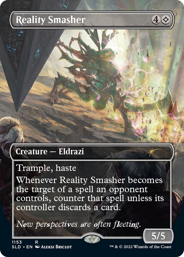 Reality Smasher (SLD-1153) [Secret Lair] Drop (Borderless) MTG Single Wizards of the Coast