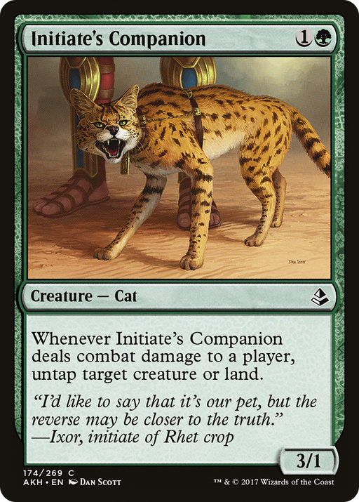 Initiate's Companion (AKH-174) [Amonkhet] MTG Single Wizards of the Coast