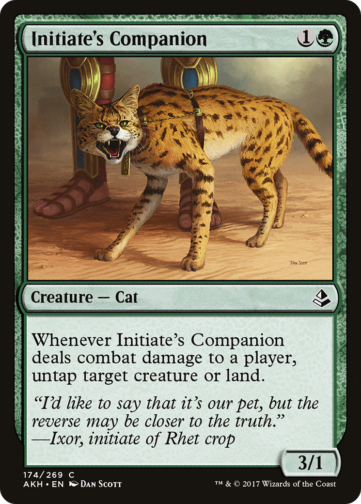Initiate's Companion (AKH-174) [Amonkhet] Foil MTG Single Wizards of the Coast