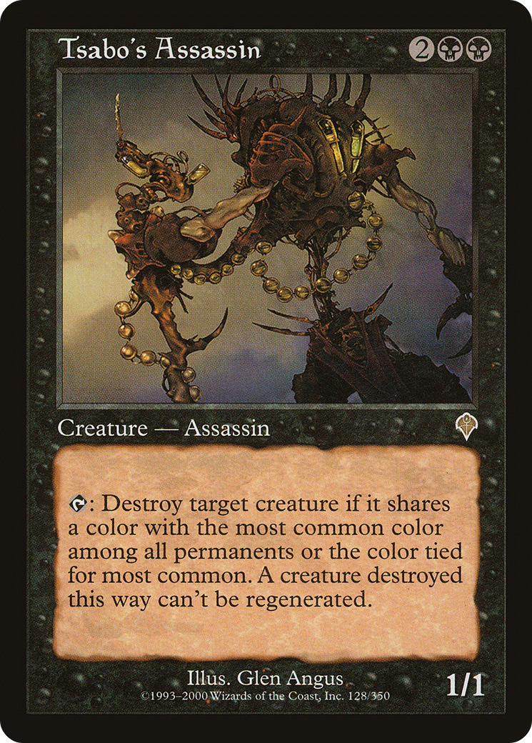 Tsabo's Assassin (INV-128) [Invasion] Foil MTG Single Wizards of the Coast