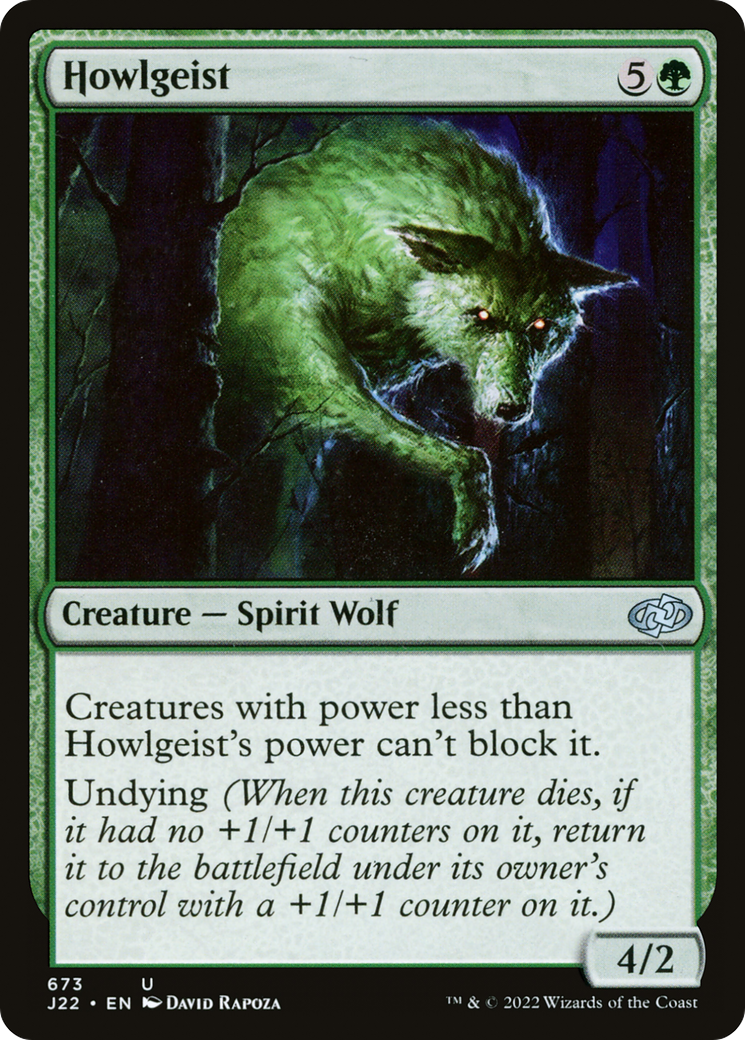 Howlgeist (J22-673) [Jumpstart 2022] MTG Single Wizards of the Coast