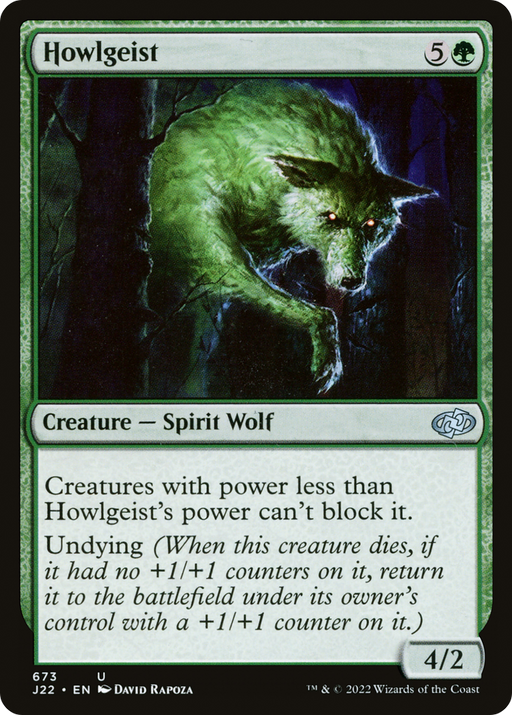 Howlgeist (J22-673) [Jumpstart 2022] MTG Single Wizards of the Coast