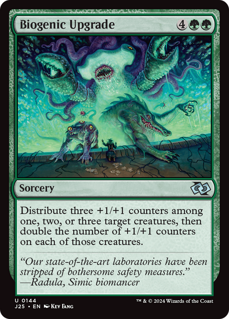 Biogenic Upgrade (J25-144) [Foundations Jumpstart] MTG Single Wizards of the Coast