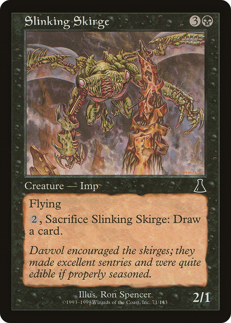 Slinking Skirge (UDS-071) [Urza's Destiny] MTG Single Wizards of the Coast