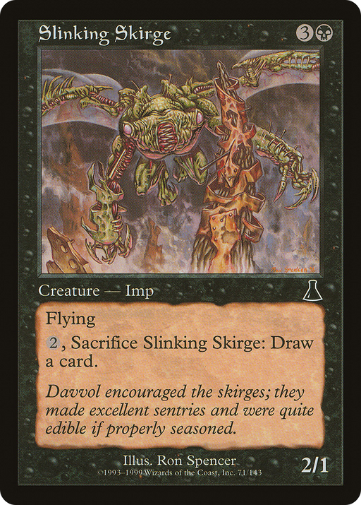Slinking Skirge (UDS-071) [Urza's Destiny] MTG Single Wizards of the Coast