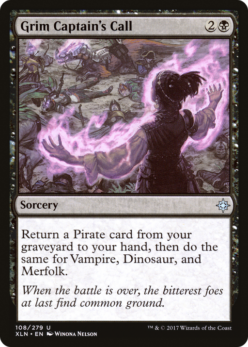 Grim Captain's Call (XLN-108) [Ixalan] MTG Single Wizards of the Coast