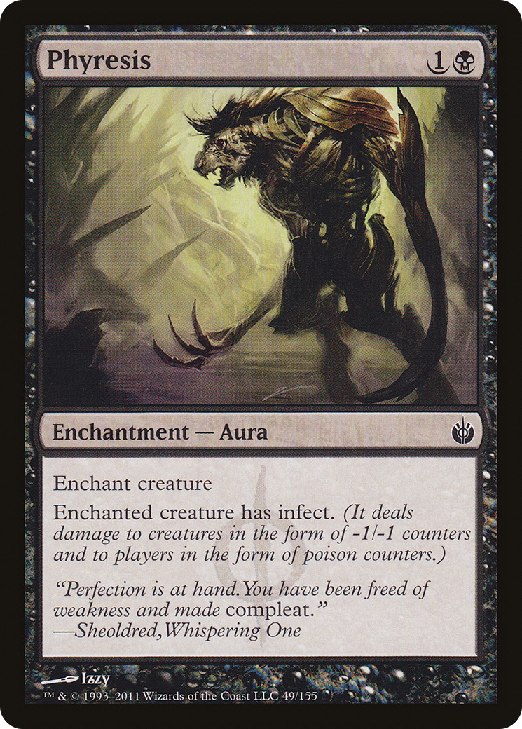 Phyresis (MBS-049) [Mirrodin Besieged] Foil MTG Single Wizards of the Coast