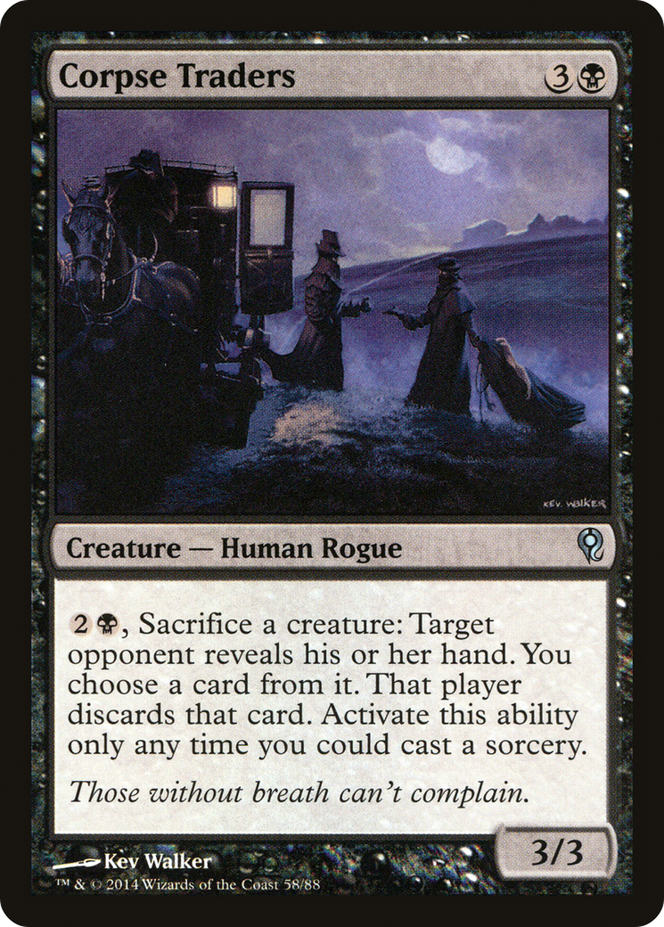 Corpse Traders [Duel Decks: Jace vs. Vraska] MTG Single Magic: The Gathering   