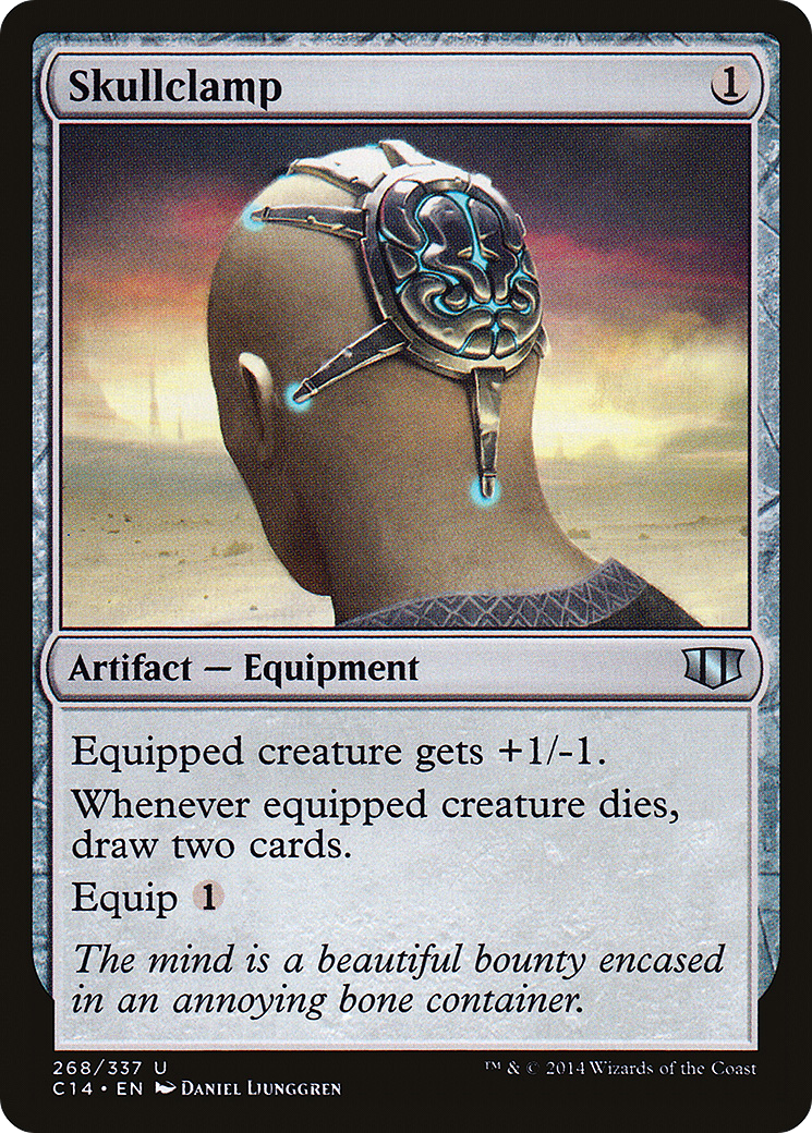 Skullclamp (C14-268) [Commander 2014] MTG Single Wizards of the Coast