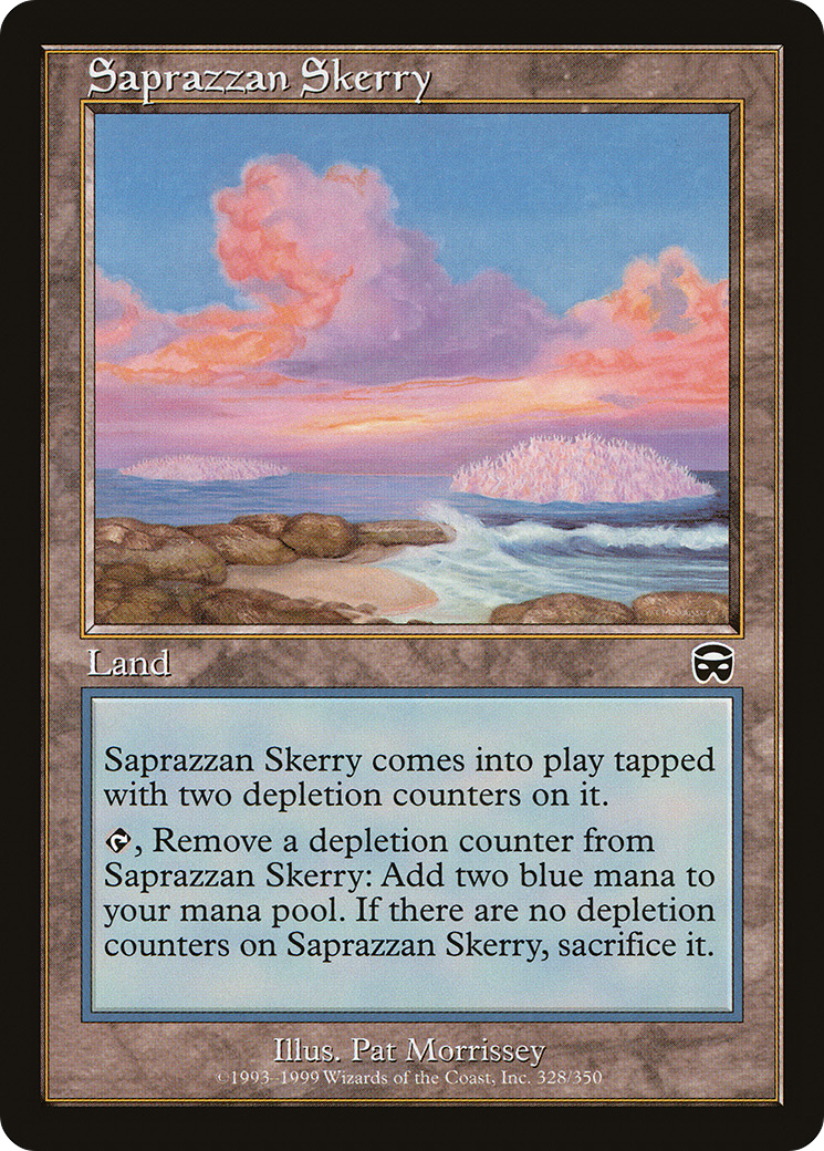 Saprazzan Skerry (MMQ-328) [Mercadian Masques] Foil MTG Single Wizards of the Coast