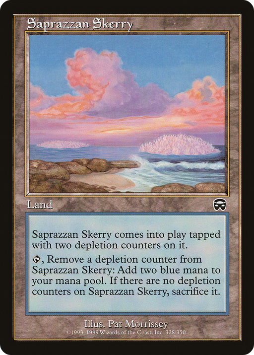 Saprazzan Skerry (MMQ-328) [Mercadian Masques] MTG Single Wizards of the Coast