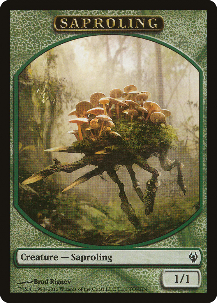 Saproling Token (DDJ-0T1) [Misc] Duel Decks: Izzet vs. Golgari Tokens MTG Single Wizards of the Coast