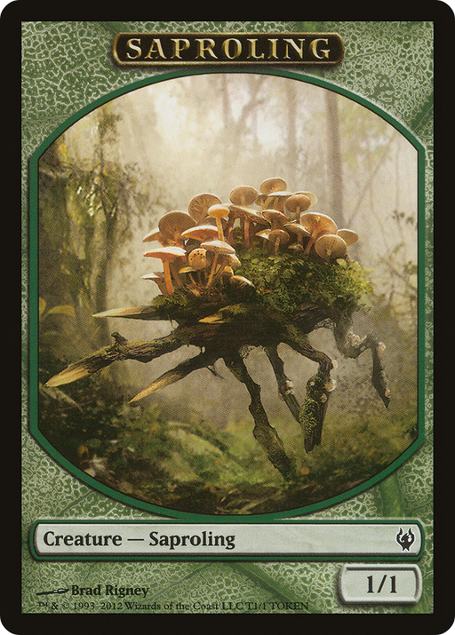 Saproling Token (DDJ-0T1) [Misc] Duel Decks: Izzet vs. Golgari Tokens MTG Single Wizards of the Coast