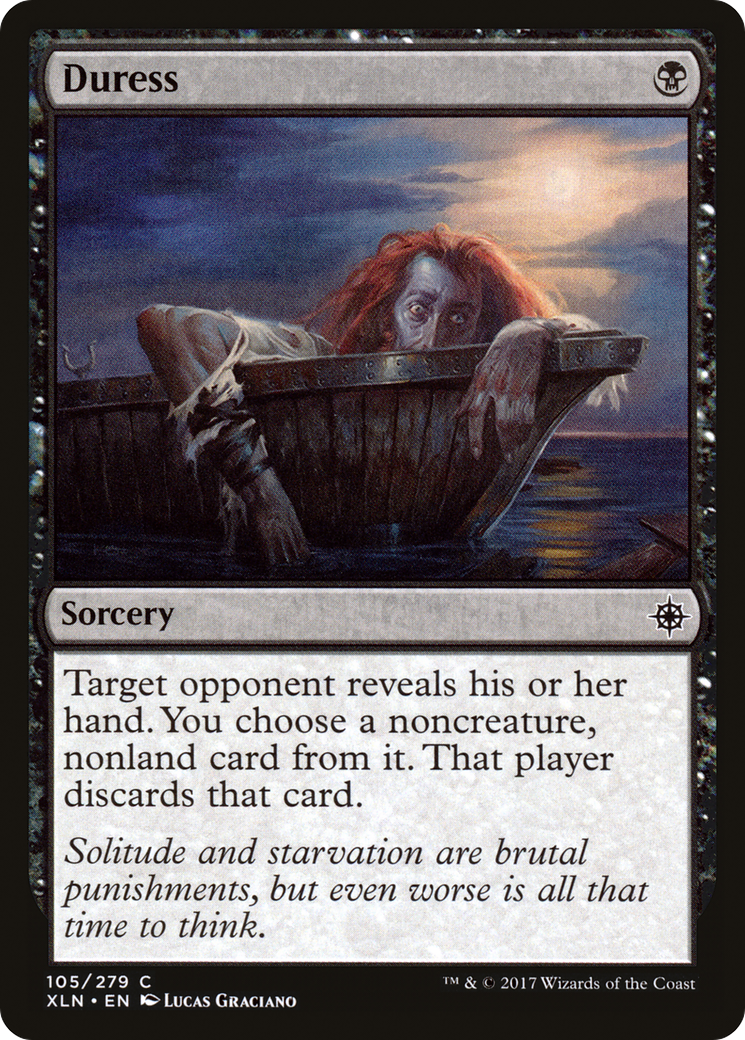 Duress (XLN-105) [Ixalan] Foil MTG Single Wizards of the Coast