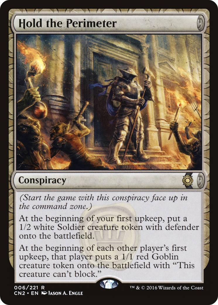 Hold the Perimeter (CN2-006) [Conspiracy: Take the Crown] MTG Single Wizards of the Coast