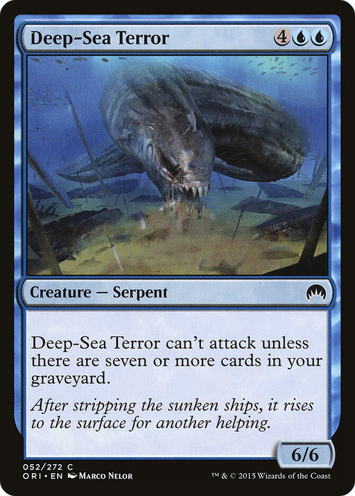 Deep-Sea Terror (ORI-052) [Magic Origins] MTG Single Wizards of the Coast