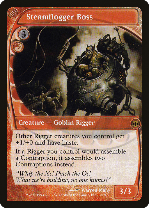 Steamflogger Boss (FUT-121) [Future Sight] MTG Single Wizards of the Coast