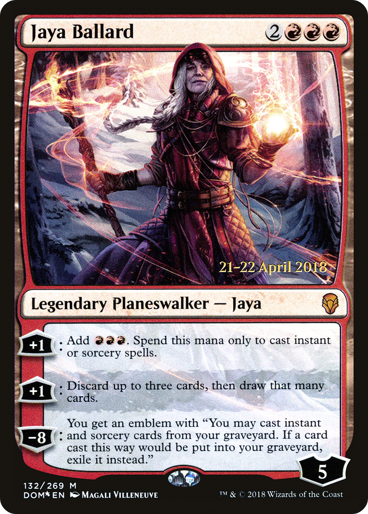 Jaya Ballard (PRE-132) [Dominaria Promos] Foil MTG Single Wizards of the Coast