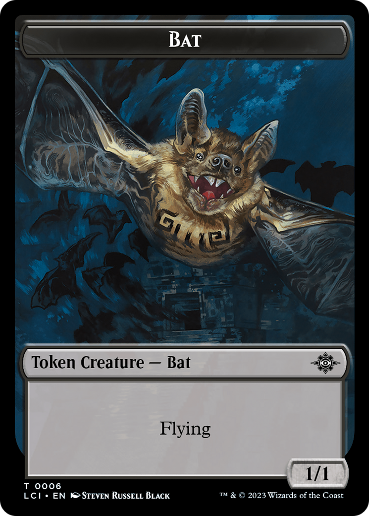 Bat (TLCI-006) [Tokens] The Lost Caverns of Ixalan Tokens MTG Single Wizards of the Coast