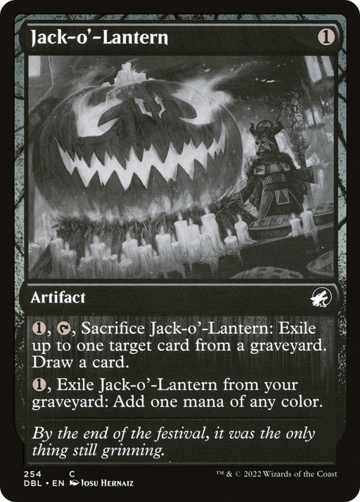 Jack-o'-Lantern (DBL-254) [Innistrad: Double Feature] Foil MTG Single Wizards of the Coast