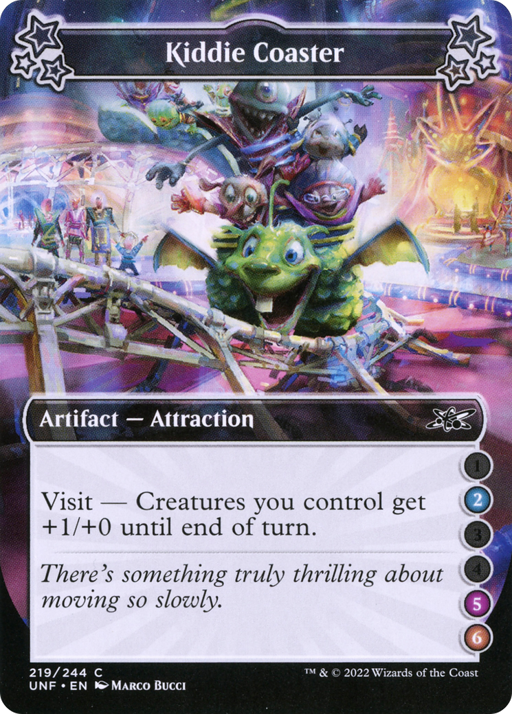 Kiddie Coaster (UNF-219C) [Unfinity] Foil MTG Single Wizards of the Coast