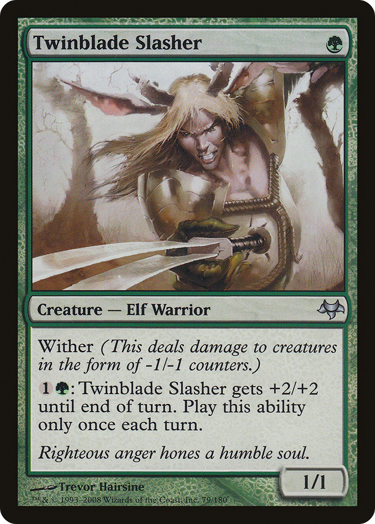 Twinblade Slasher (EVE-079) [Eventide] MTG Single Wizards of the Coast