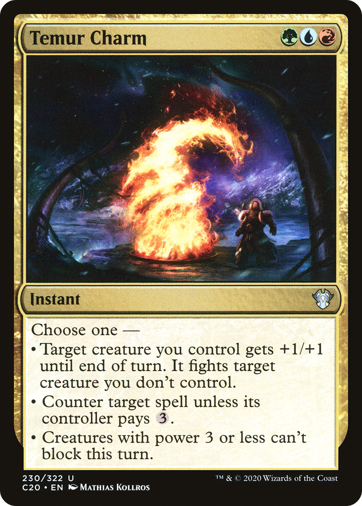 Temur Charm (C20-230) [Commander 2020] MTG Single Wizards of the Coast