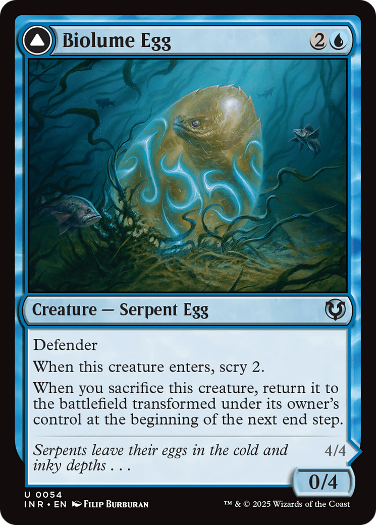 Biolume Egg (INR-054) [Innistrad Remastered] Foil MTG Single Wizards of the Coast