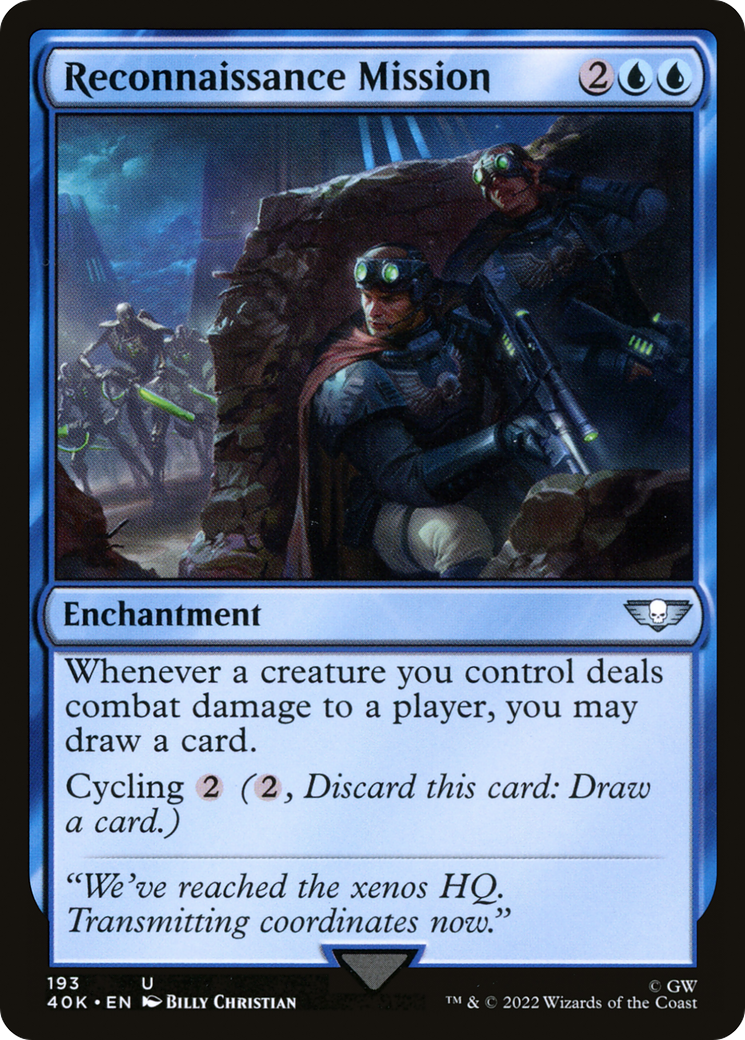 Reconnaissance Mission (40K-193) [Warhammer 40,000 Commander] MTG Single Wizards of the Coast