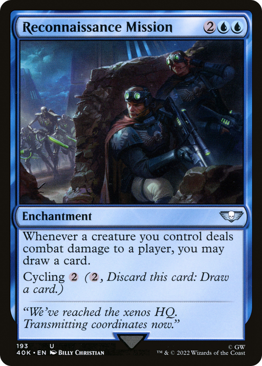 Reconnaissance Mission (40K-193) [Warhammer 40,000 Commander] MTG Single Wizards of the Coast