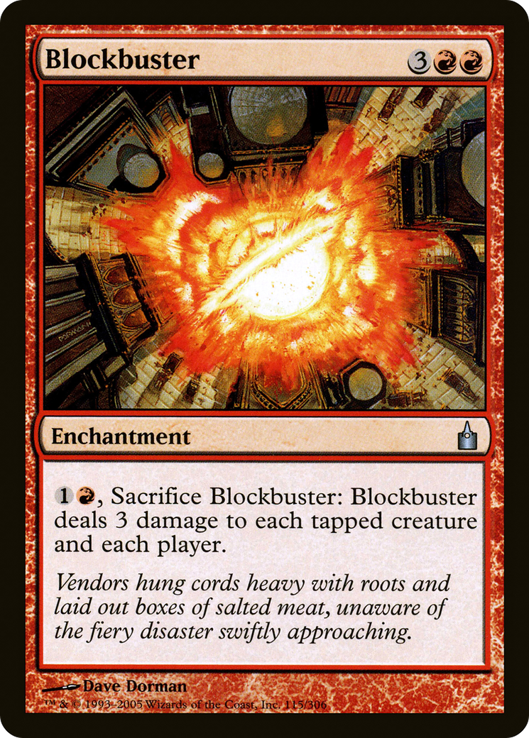 Blockbuster (RAV-115) [Ravnica: City of Guilds] Foil MTG Single Wizards of the Coast