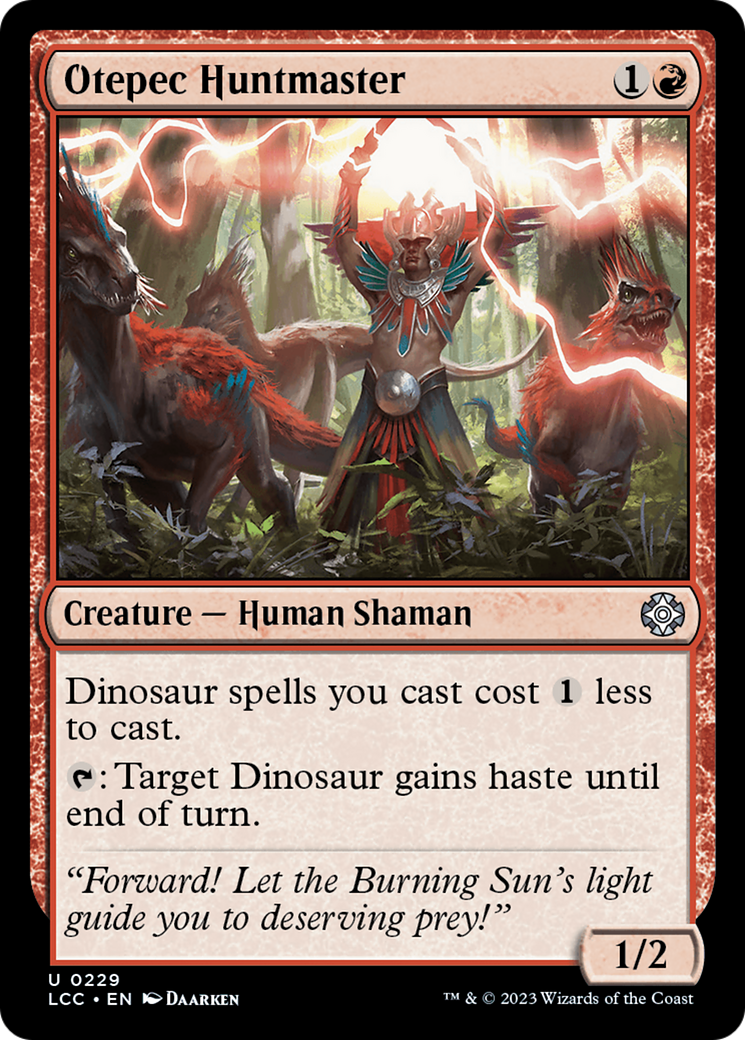 Otepec Huntmaster (LCC-229) [The Lost Caverns of Ixalan Commander] MTG Single Wizards of the Coast
