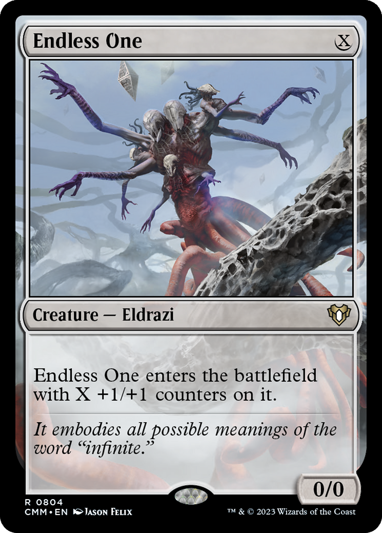 Endless One (CMM-804) [Commander Masters] MTG Single Wizards of the Coast