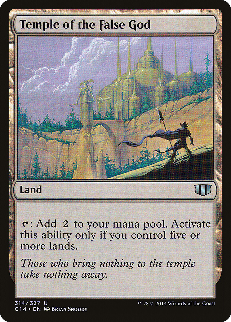 Temple of the False God (C14-314) [Commander 2014] MTG Single Wizards of the Coast