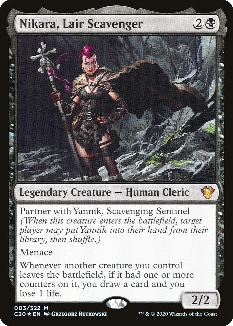 Nikara, Lair Scavenger (C20-003) [Commander 2020] Foil MTG Single Wizards of the Coast