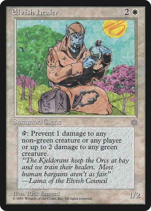 Elvish Healer (ICE-) [Ice Age] MTG Single Wizards of the Coast