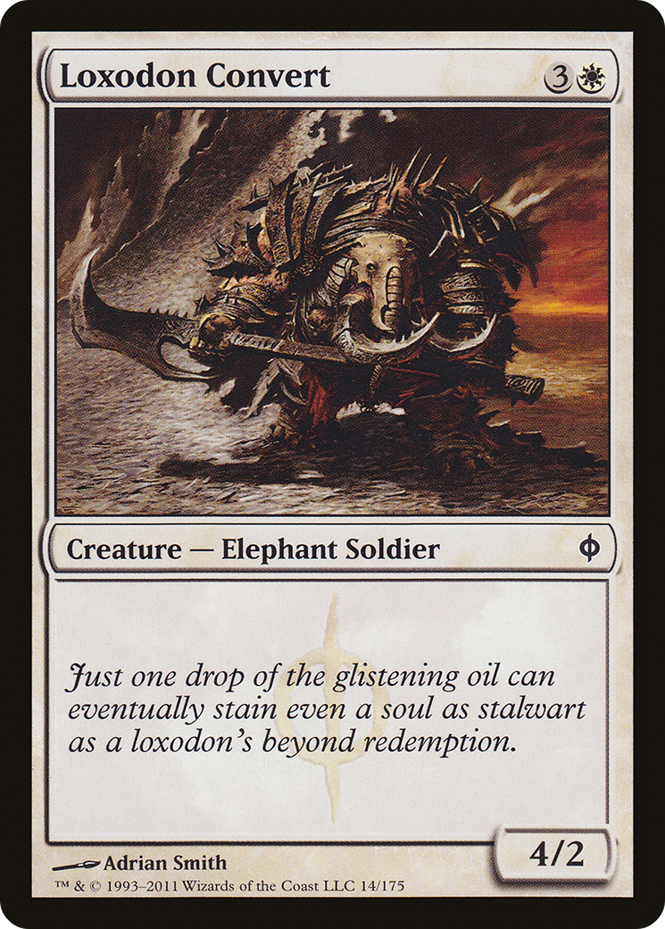 Loxodon Convert (NPH-014) [New Phyrexia] MTG Single Wizards of the Coast