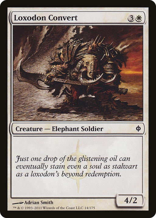 Loxodon Convert (NPH-014) [New Phyrexia] MTG Single Wizards of the Coast