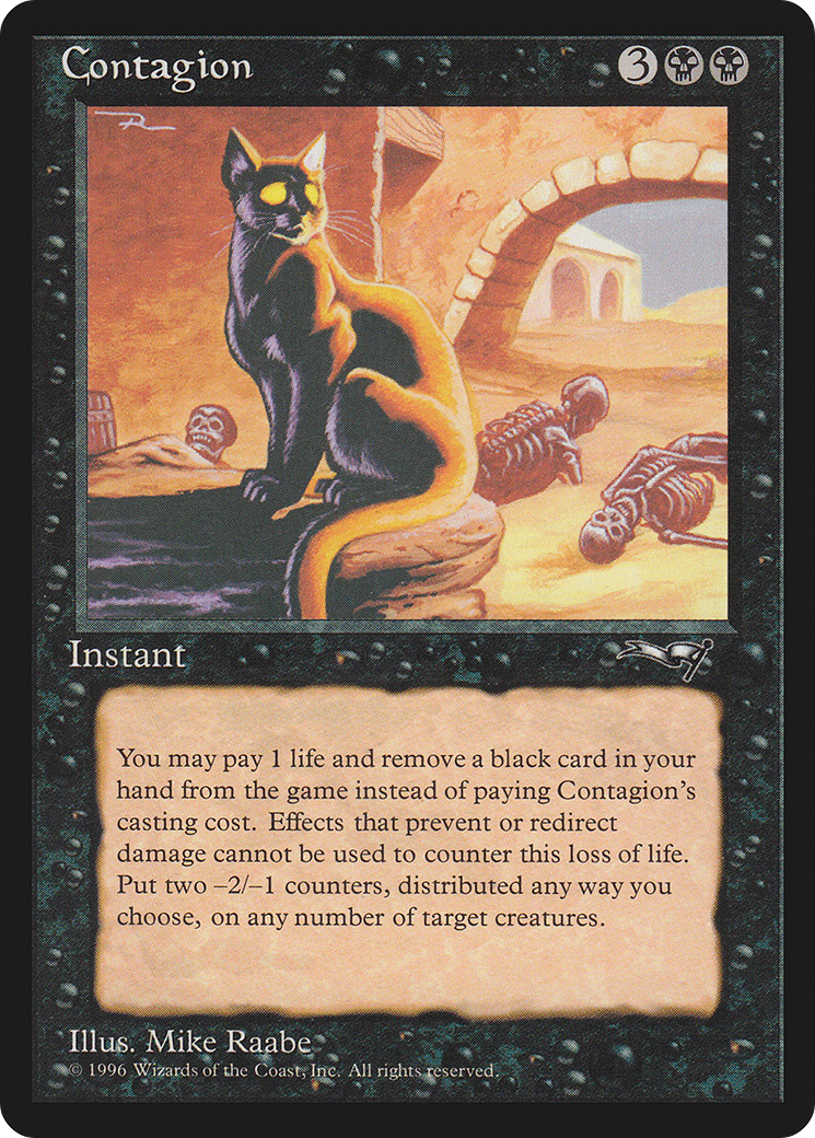 Contagion (ALL-045) [Alliances] MTG Single Magic: The Gathering
