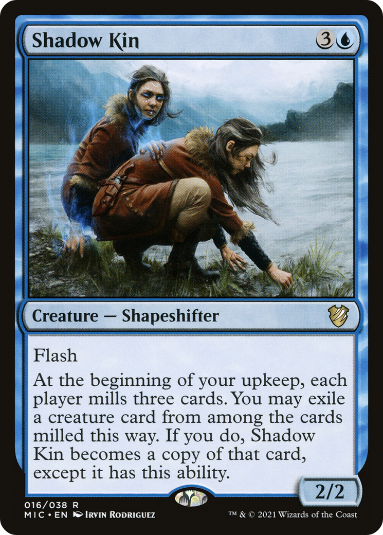Shadow Kin (MIC-016) [Midnight Hunt Commander] MTG Single Wizards of the Coast