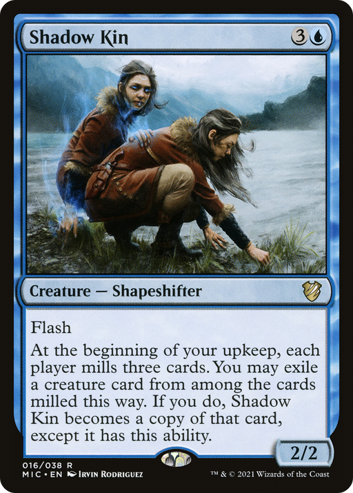 Shadow Kin (MIC-016) [Midnight Hunt Commander] MTG Single Wizards of the Coast