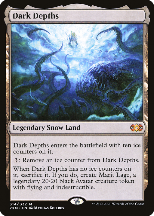 Dark Depths (2XM-314) [Double Masters] MTG Single Wizards of the Coast